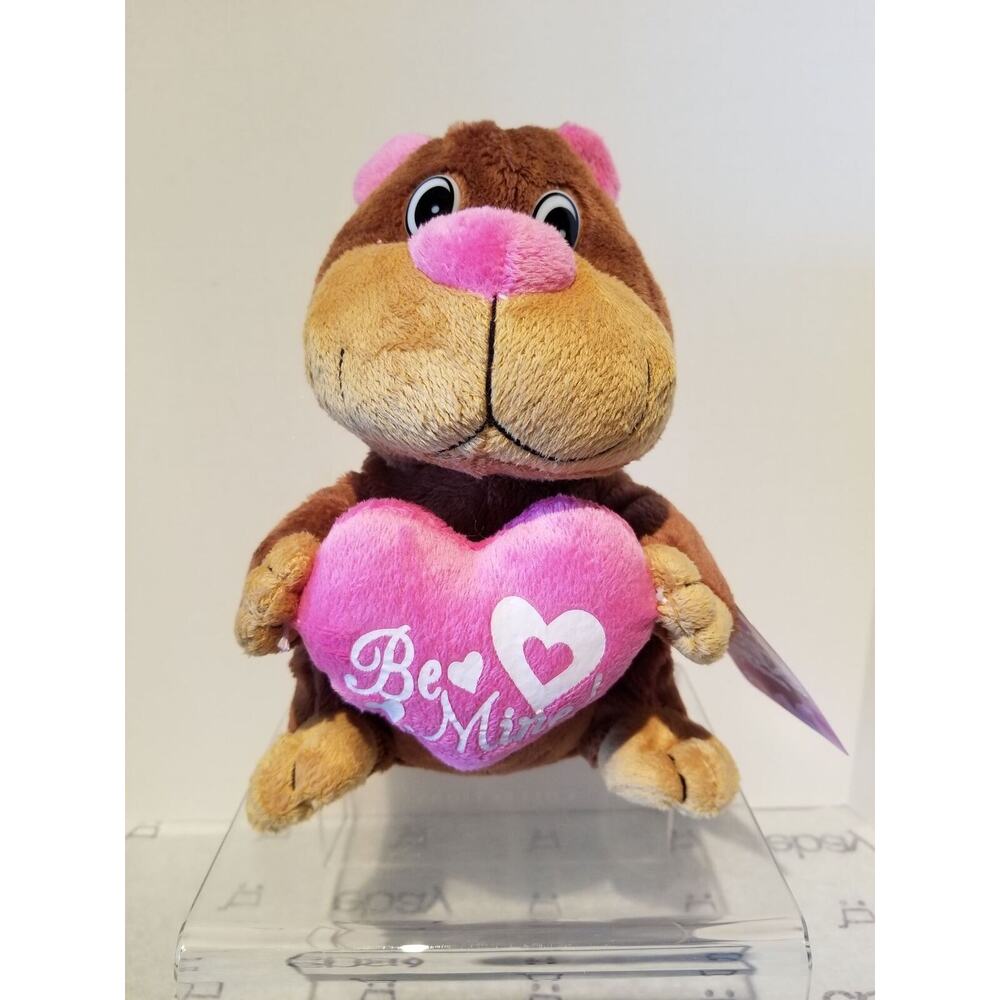 Red and Pink - Valentine Be Mine Gopher Plush - 8"